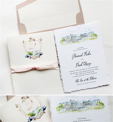 Biltmore Wedding Invitations Momental Designs