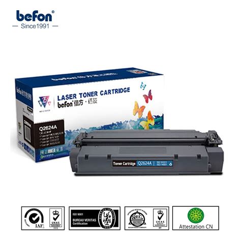 Genuine oem hp toner cartridge, black, 2,500 page yield. befon Q2624A q2624a 2624a 2624 24a Toner Cartridges ...