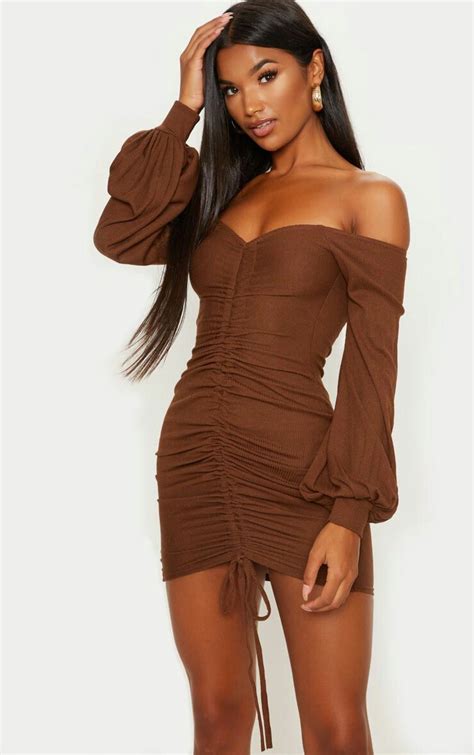 Brown Dresses Outfit Dress Outfits Fashion Dresses Womens Fashion