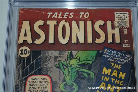 Tales To Astonish 27 Marvel 1962 First Ant Man Cgc 45 Comic Book Oww