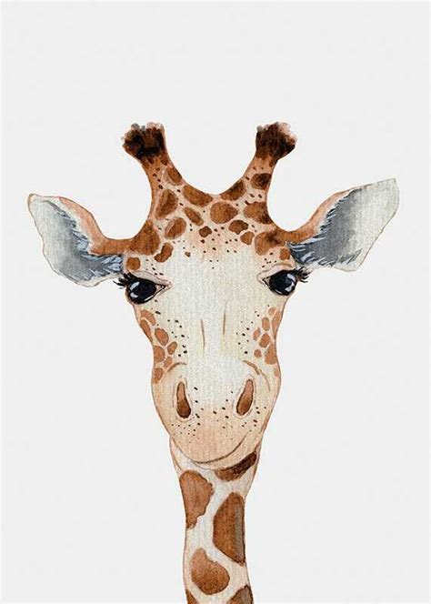 Peekaboo Giraffe Poster Cartazes Para Crianças Gallerixpt