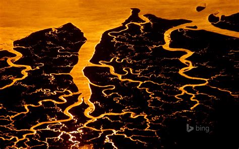 Lava Flows Bing Theme Wallpaper Preview