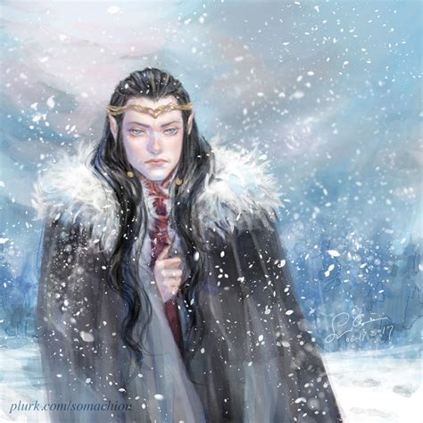 Elrond Winter Is Coming By Somachiou On Deviantart