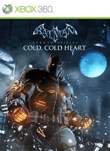 Maybe you would like to learn more about one of these? Batman: Arkham Origins - Cold, Cold Heart for Xbox 360 (2014) - MobyGames