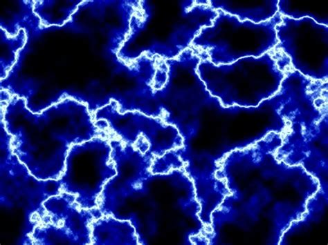 Neon Blue Lightning Cool Wallpapers Frotar Wallpaper