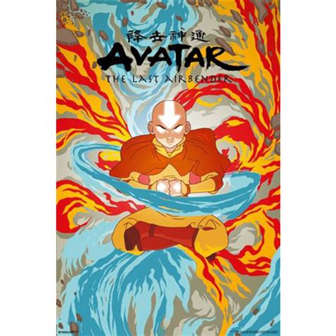 Avatar Airbender Poster Haal Jouw Favoriete Personages In Huis
