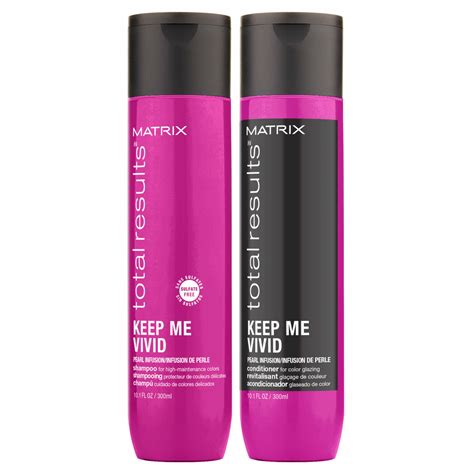 Shop matrix hair products on hair.com. Matrix Total Results Keep Me Vivid Set (Shampoo 300ml ...