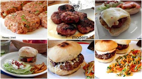 Simak resep membuat burger dan tips membuat daging burger agar lebih juicy. Resep Daging Burger Buatan Sendiri, Murah Tapi Yummy!! - ABCipta Rasa | Resep daging, Resep ...
