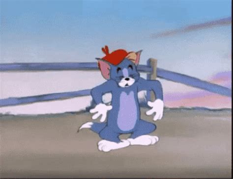 Tom And Jerry Shrug GIF By MOODMAN Find Share On GIPHY