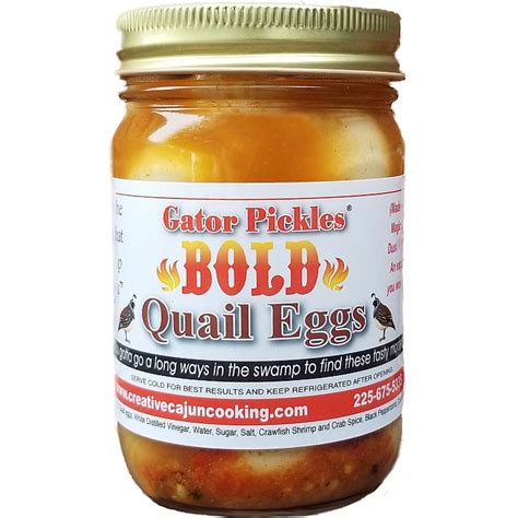 Bold Spicy Pickled Quail Eggs Creative Cajun Cooking