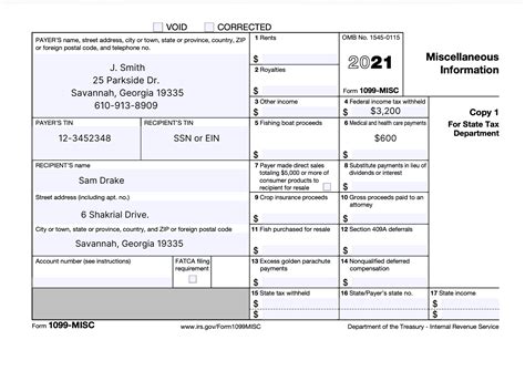 1099 Misc Form Report Miscellaneous Income Flyfin