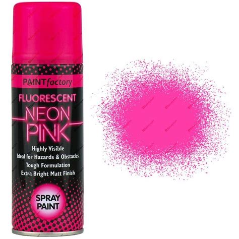 Neon Pink Spray Paint Fluorescent 200ml Sprayster