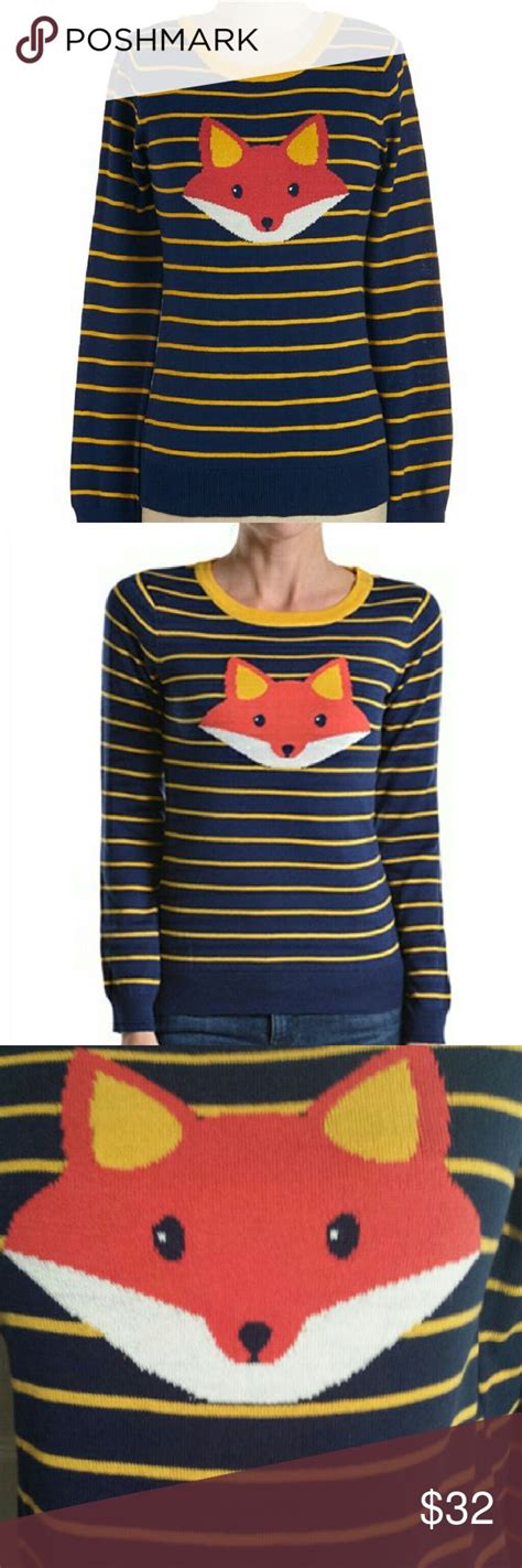 New Fox Sweater Fox Sweater Sweaters New Fox