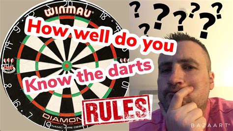 Whether your game is cricket, 301 or baseball you will find the official rules here! Darts quiz, how well do you know the rules ? - YouTube