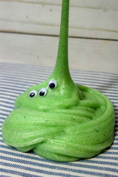 They need to stand out from everything else, so as well as making. DIY Toy Story Slime - How To Make Homemade Alien Slime ...