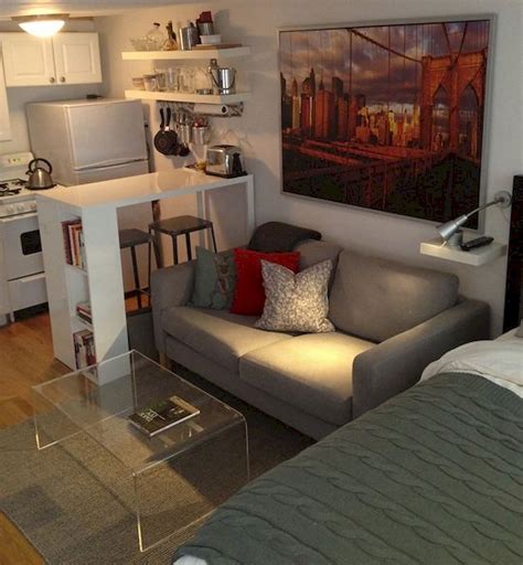 Cute Apartment Studio Decor Ideas30 Homegardenmagz Small