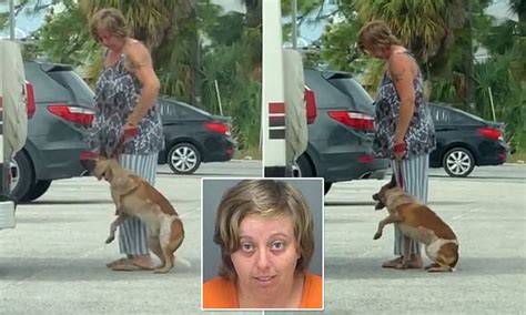 Florida Woman 26 Arrested After Caught On Video Kicking Dog And