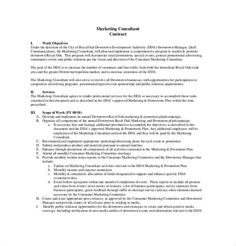 25 Consultant Agreement Templates Word Docs