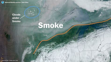 Smoke From Canadian Wildfires Creates Thick Haze In Minnesota