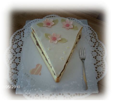 Ein tortenstück aus der konditorei? Ein Stück Kuchen für meine Schwägerin...