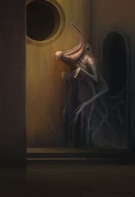 Wraith Markus Härma Monster Concept Art Scary Art Macabre Art