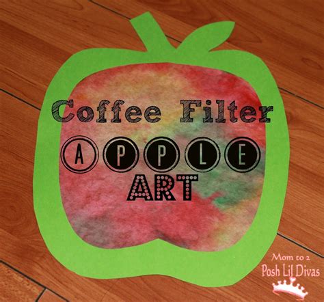 I Was Prepping This Little Apple Art Activity For My Preschoolers This