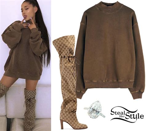 She walked down the aisle with both her parents, joan grande and. Sale > ariana grande sweater look > is stock
