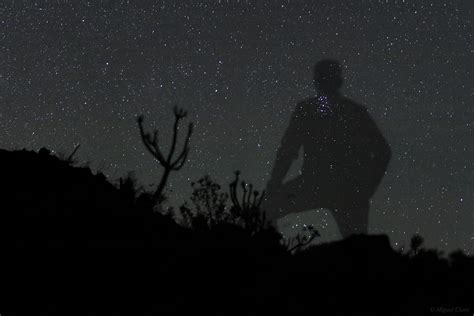 A Man Shadow In The Sky Astrophotography By Miguel Claro