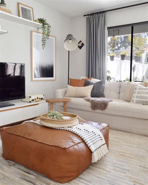 11 Living Rooms Youll Want To Copy Immediately Ottoman In Living