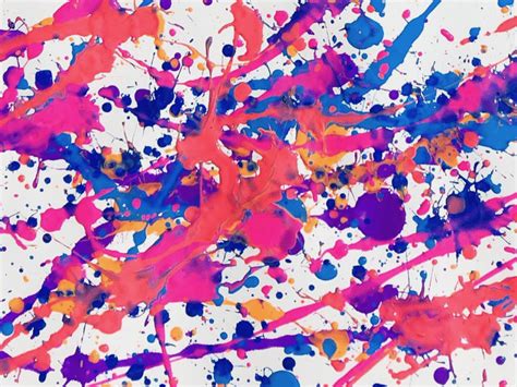 10 Outstanding Paint Splatter Painting You Can Download It Without A