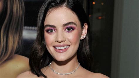 Lucy Hale’s Magenta Eyeshadow Is What Dreams Are Made Of Lucy Hale Beauty Avon Beauty