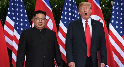 Donald Trump And Kim Jong Uns Body Language Was A Complex Display Of Power Politeness And
