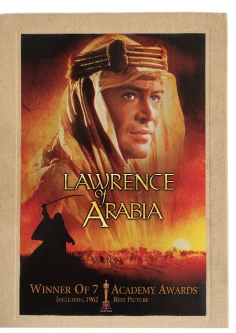 In prometheus,david watches lawrence of arabia and quotes it through out the film.so does peter weyland in the ted 2023 viral video.the story of t.e. LAWRENCE of ARABIA (1962) Limited Edition 40th Anniversary ...