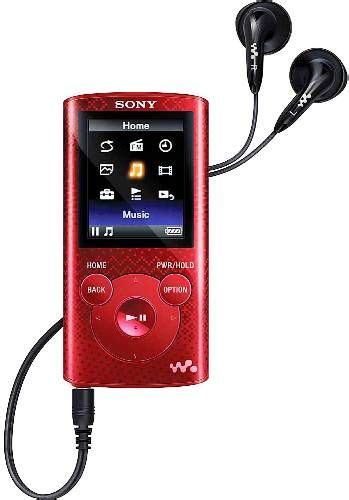 Sony Nwz E383red Walkman Mp3 Player With 4gb Memory Red 177