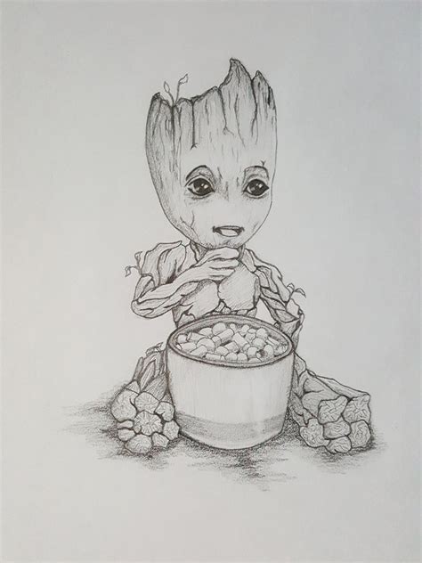 Baby groot guardians of the galaxy coloring pages. Baby Groot - Guardians of the Galaxy by sketchygerry on ...