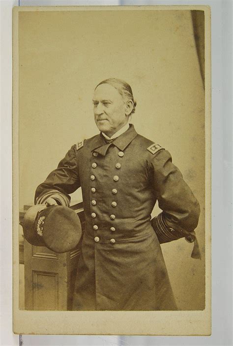 1860s Civil War Union Navy Admiral David Farragut Cdv Photo By Case