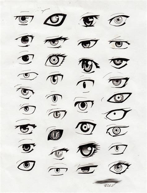 Eye Drawing Easy Anime Howto Diy Today
