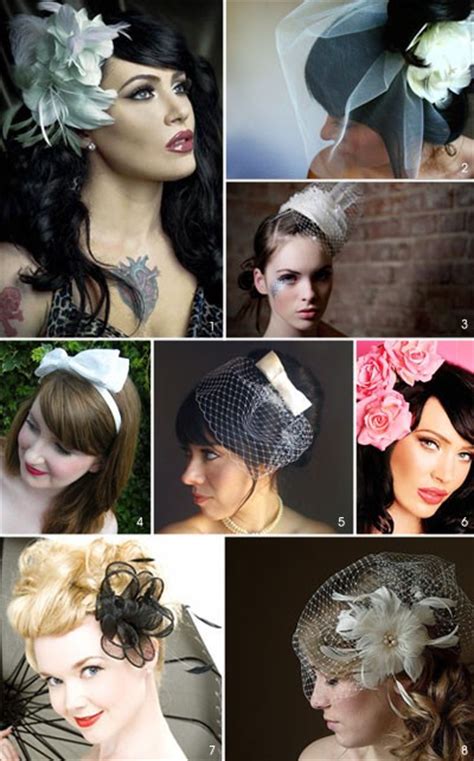 50 best bridal and wedding hairstyles in 2021 gorgeous collection of bridal hair ideas for your big day. The 50s Style Wedding Blog: 50s Wedding Veils and Fascinators