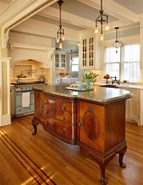 Today is an exciting day because i get to feature another group of great builders. Beautiful Antique Kitchen Island-very French Country ...