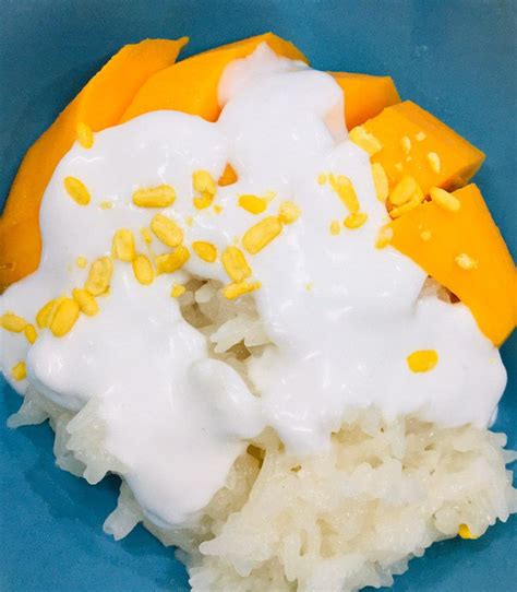 Resep es mangga ala thai jus mango thailand populer ikuti video cara membuat es mangga jus buah kekinian manggo thai minuman jus mangga yang dikombinasikan dengan berbagai bahan. Cik Wan Kitchen: Pulut Mangga Thai