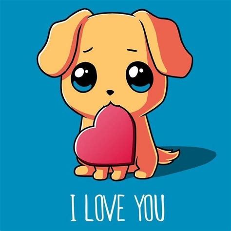 More 100 images of different animals for children's creativity. Dog Love | Cute kawaii drawings, Cute animal drawings, Puppy drawing