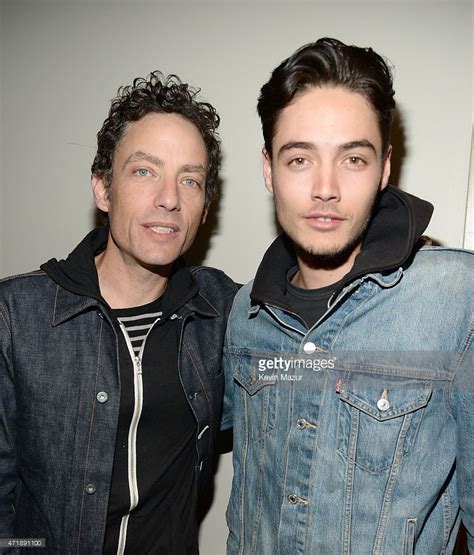 Jakob Dylan And Levi Dylan Attend The Eric Claptons 70th Birthday