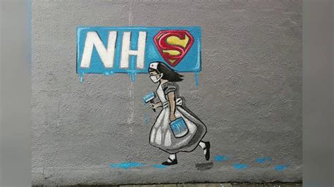 New Banksy Artwork Appears At Southampton Hospital Banksy Artwork