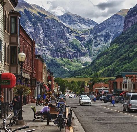 Americas One Of The Most Romantic Towns Telluride Co Lovely