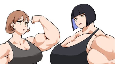 Female Muscle Growth Comic Mel Fmg Comic By Musctonk Youtube