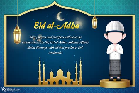 How To Make Eid Card Eid Ul Adha Card Handmade Greeting Card Zohal