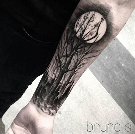 45 Inspirational Forest Tattoo Ideas Art And Design