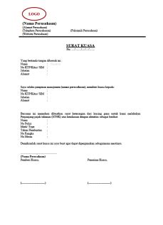 Isi surat kuasa adalah pemberian kuasa dari si pemilik kendaraan ke orang yang ditunjuk untuk melakukan pembayaran pajak motor. Contoh Surat Kuasa Perpanjang Stnk 5 Tahunan - Kumpulan ...