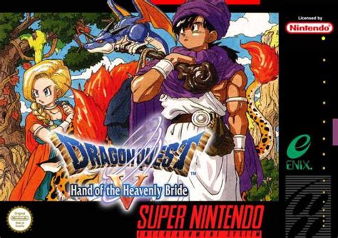 Dragon Quest V Hand Of The Heavenly Bride Para Super Nintendo AÇÃo 2d