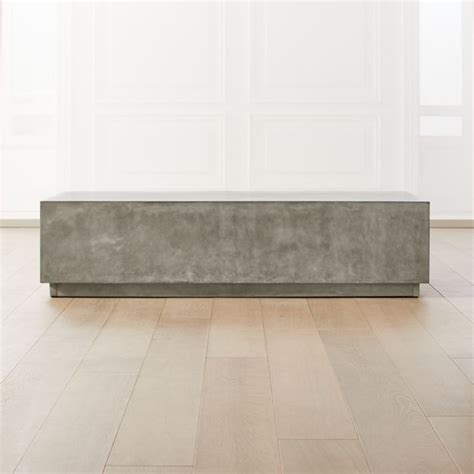 Matter Grey Cement Rectangle Coffee Table In 2020 Coffee Table